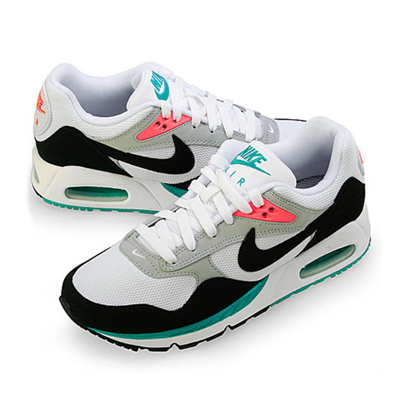 nike air max correlate white black new green